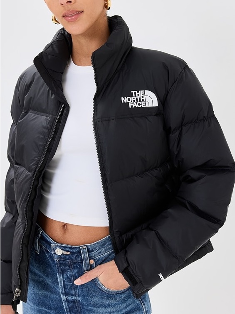 The north face 1996 Retro Nuptse Hooded Jacket black